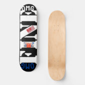 OMG FINE ! 20,96 cm Plateau de skateboard (Recto)