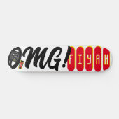 OMG FIYAH  JMT 7 3/4" Planche de skateboard (Horz)