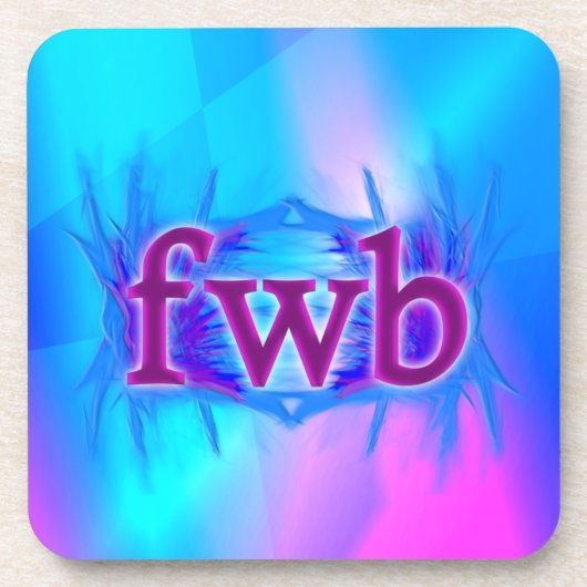 OMG! Fwb! Onderzetter (Voorkant)