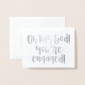 OMG geëngageerde Kaart (Voorkant met envelop)