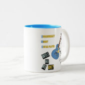 OMG gitaar speler Mok (Voorkant rechts)