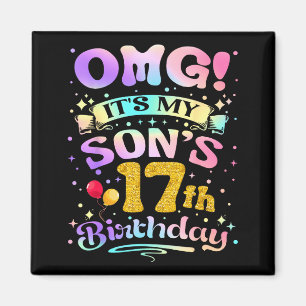Omg het is de 17e verjaardag van mijn zoon Gefelic Magneet