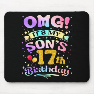 Omg het is de 17e verjaardag van mijn zoon Gefelic Muismat
