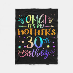 Omg Het Is De 30e Verjaardag Van Mijn Moeder Zoet Fleece Deken