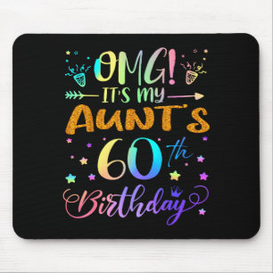 Omg het is de 60e verjaardag van mijn tante Slecht Muismat