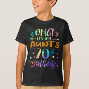 Omg het is de 70ste verjaardag van mijn tante Slec T-shirt