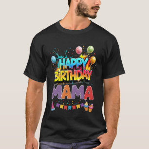 OMG Het is de verjaardag van mijn mama Familie T-shirt