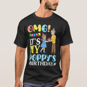Omg het is de verjaardag van mijn Oma Happy Opa en T-shirt