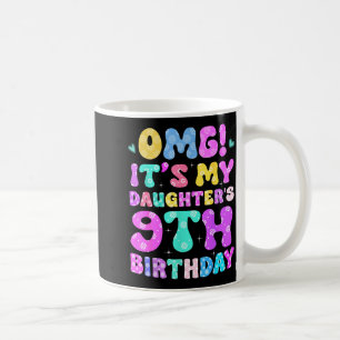 Omg Het Is Mijn Dochter Verjaardag Bloemen 9 Jaar Koffiemok