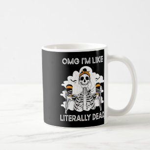 OMG Ik ben letterlijk Dead Skeleton Coffee Hallow Koffiemok