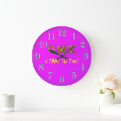 OMG! IS DAT DE TIJD FIJNHEER Arty KOOK Clock Grote Klok (Huis)