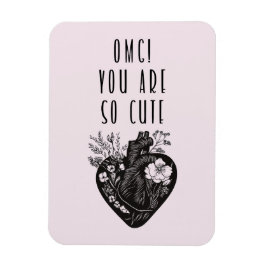 OMG! Je bent zo schattig - Flexibele fotomagneet Magneet