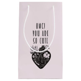 OMG! Je bent zo schattig - Gift Bag Klein Cadeauzakje