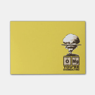 OMG! Je reageert overdreven! Post-it® Notes