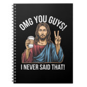 OMG jongens, dat heb ik nooit gezegd Notitieboek (Voorkant)