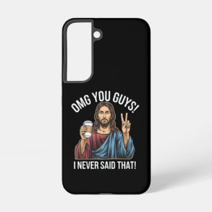 OMG jongens, dat heb ik nooit gezegd Samsung Galaxy Hoesje