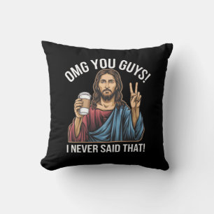 OMG Jongens Ik Heb Dat Nooit Gezegd Kussen