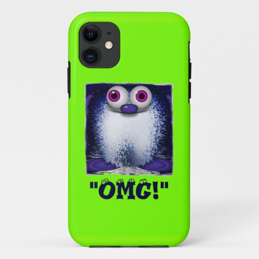 OMG Jote Fuzzy Cartoon Wuzzy Butt coque iphone (Dos)