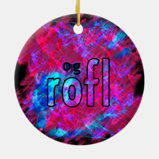 OMG! KERAMISCH ORNAMENT (Achterkant)