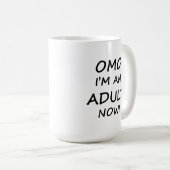OMG, Koffie-Mok, Mok, OMG-Mok, 18e verjaardag van  Koffiemok (Voorkant rechts)