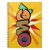 OMG Leuk Retro Stripboek Pop Art Notitieboek (Voorkant)