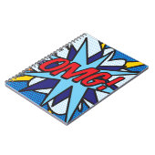 OMG Leuke Retro Strips Pop Art Notitieboek (Linkerzijde)