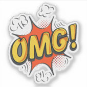 OMG LOGO STICKER (Voorkant)
