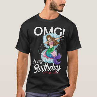 OMG: Mijn geboortedag, die Mermaid Dab Dance  T-shirt