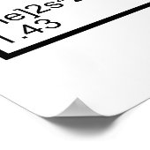 OMG Mijn God Periodic Table Elements Poster (Hoek)