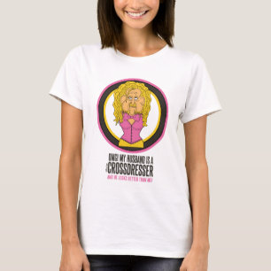 OMG Mijn man is een kruiser grappige cartoon T-shirt
