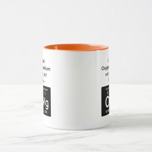 OMG-Mok - Perfect cadeau voor een geek-/wetenschap Mok (Midden)