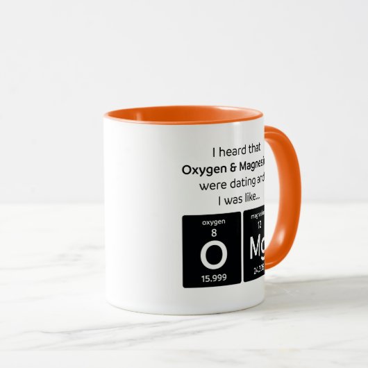 OMG-Mok - Perfect cadeau voor een geek-/wetenschap Mok (Voorkant rechts)