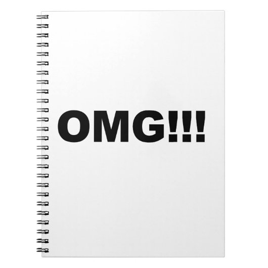 OMG!!! NOTITIEBOEK (Voorkant)