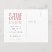 OMG Nous nous marions Carte postale de sauvegarde  (Dos)