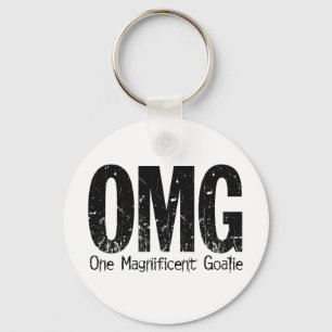 OMG: One Magnificent Goalie (Hockey) Sleutelhanger