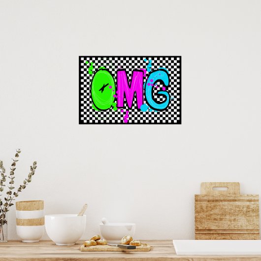 OMG! POSTER (Keuken)