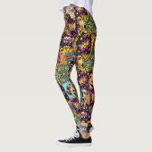 OMG Pow Pop Art Leggings - Cool (Links)