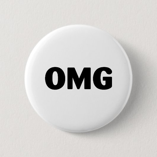 OMG RONDE BUTTON 5,7 CM (Voorkant)