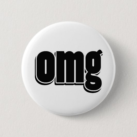 OMG RONDE BUTTON 5,7 CM (Voorkant)