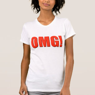 OMG! Rood T-shirt