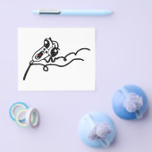 OMG RUN Scared Rage Face Comic Meme Flyer (Enkel)