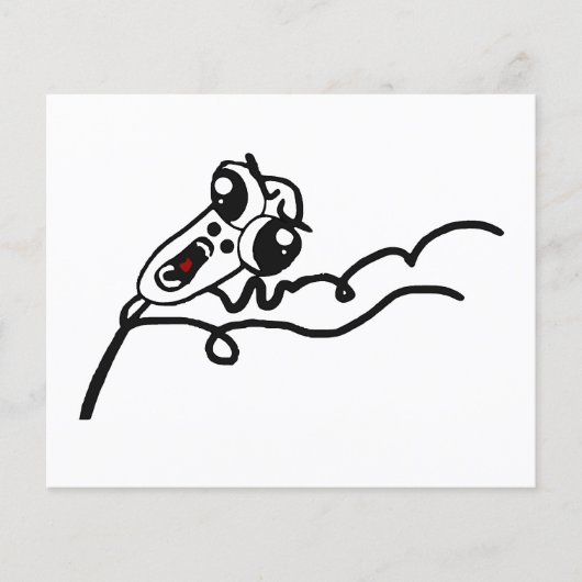 OMG RUN Scared Rage Face Comic Meme Flyer (Voorkant)