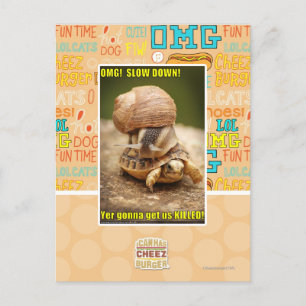 OMG! Rustig aan! Briefkaart