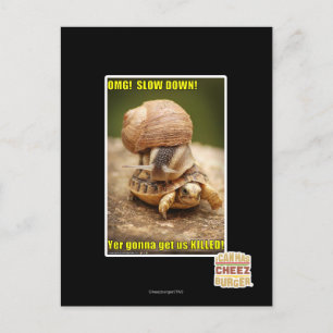 OMG! Rustig aan! Briefkaart