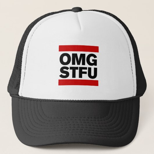 OMG STFU TRUCKER PET (Voorkant)