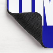 OMG ! Tapis de souris bleu (foncé) (Coin)