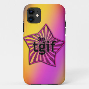 OMG! tgif iPhone 11 Hoesje