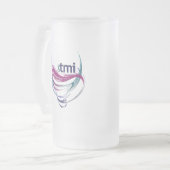 OMG! tmi Matglas Bierpul (Voorkant links)