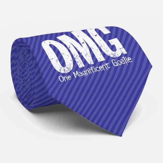 OMG : Une magnifique Cravate de gardien de but (ho (Roulé)