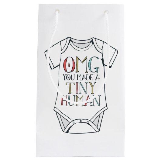 OMG Vous Avez Fait Un Petit Sac Cadeau Humain (Devant)